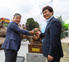 한돈산업 번영기원 ‘제주 한돈 도새기 조형물 제막식’