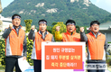 [현장]“돼지 무분별 살처분 즉각 중단하라”...릴레이 1인시위 돌입