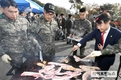 한돈자조금, ASF 방역지원 군부대에 한돈 전달