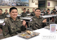 오리자조금, ‘코로나19’ 대민 지원 장병에 오리고기 기부
