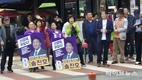 송진호 후보, 인천 남동구 모래내시장서 세 번째 유세