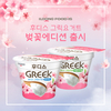 분홍빛 벚꽃 후디스 그릭요거트와 함께~