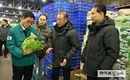 aT 김춘진 사장, 가락시장 채소 경매현장 찾아 수급 상황 점검