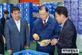 홍문표 aT 사장, 나주 배 수출 현장 찾아 농가 소득증대 방안 모색