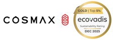 코스맥스, 글로벌 ESG 평가 '에코바디스' 2년 연속 '골드' 획득